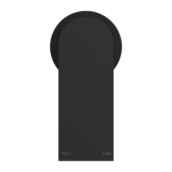 BIANCA SHOWER MIXER 60MM PLATE MATTE BLACK (NR321511HMB)