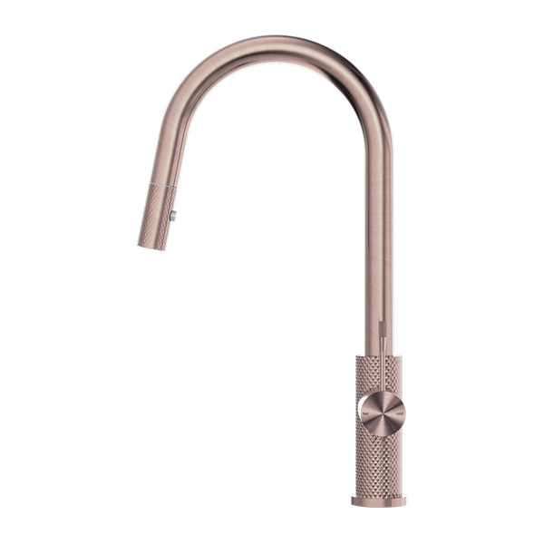 OPAL PULL OUT SINK MIXER WITH VEGIE SPRAY FUNCTION BRUSHED BRONZE (NR251908BZ)