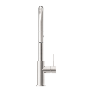 MECCA PULL OUT SINK MIXER WITH VEGIE SPRAY FUNCTION BRUSHED NICKEL (NR221908BN)