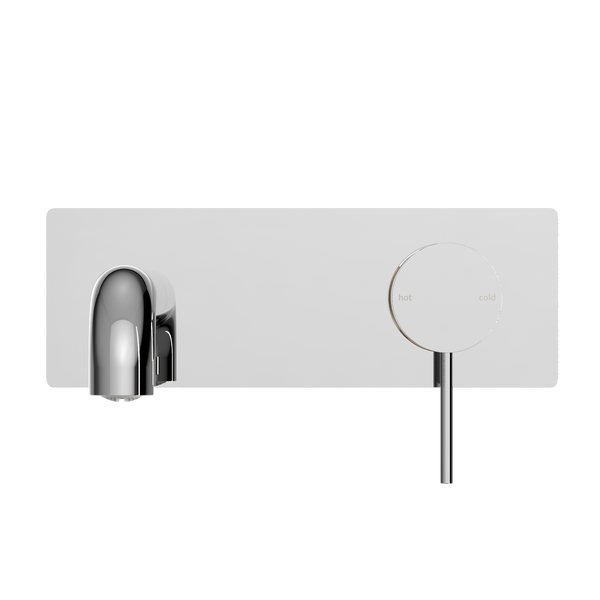 MECCA WALL BASIN/BATH MIXER 120/160/185/230/260MM CHROME