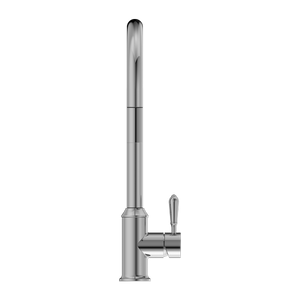 YORK PULL OUT SINK MIXER WITH VEGIE SPRAY FUNCTION WITH METAL LEVER CHROME (NR69210802CH)