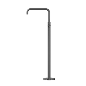 MECCA FREESTANDING BATH MIXER SQUARE SHAPE GUN METAL (NR221903bGM)