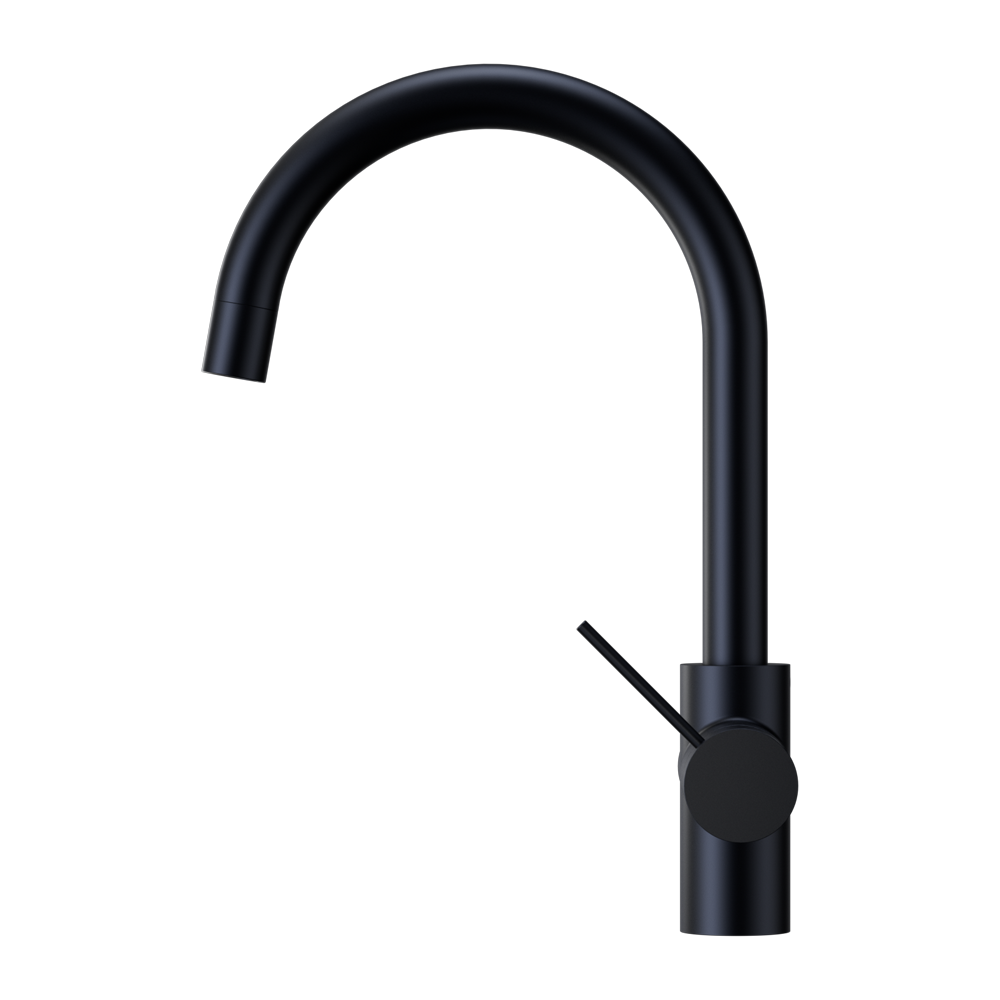 Mecca 3 Way Filtered Mixer Tap Matte Black (NR221907eMB)
