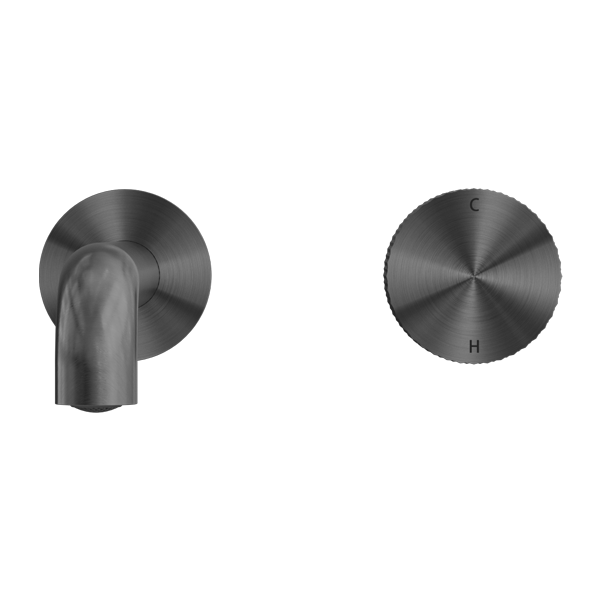 OPAL PROGRESSIVE WALL BASIN/BATH SET 120/160/185/230/260MM GRAPHITE