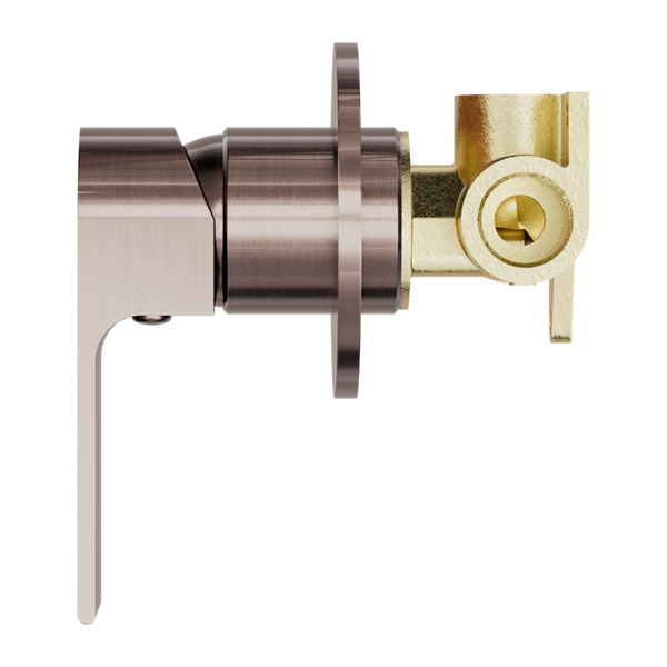 Bianca Shower Mixer 80mm Plate Brushed Bronze (NR321511dBZ)