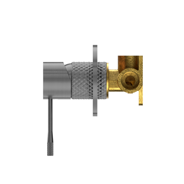 OPAL SHOWER MIXER 80MM PLATE GRAPHITE (NR251909GR)