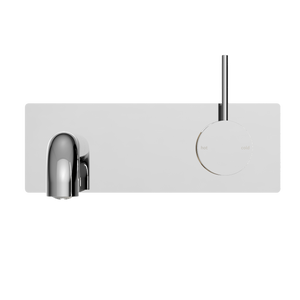 MECCA WALL BASIN/BATH MIXER HANDLE UP 120/160/185/230/260MM CHROME