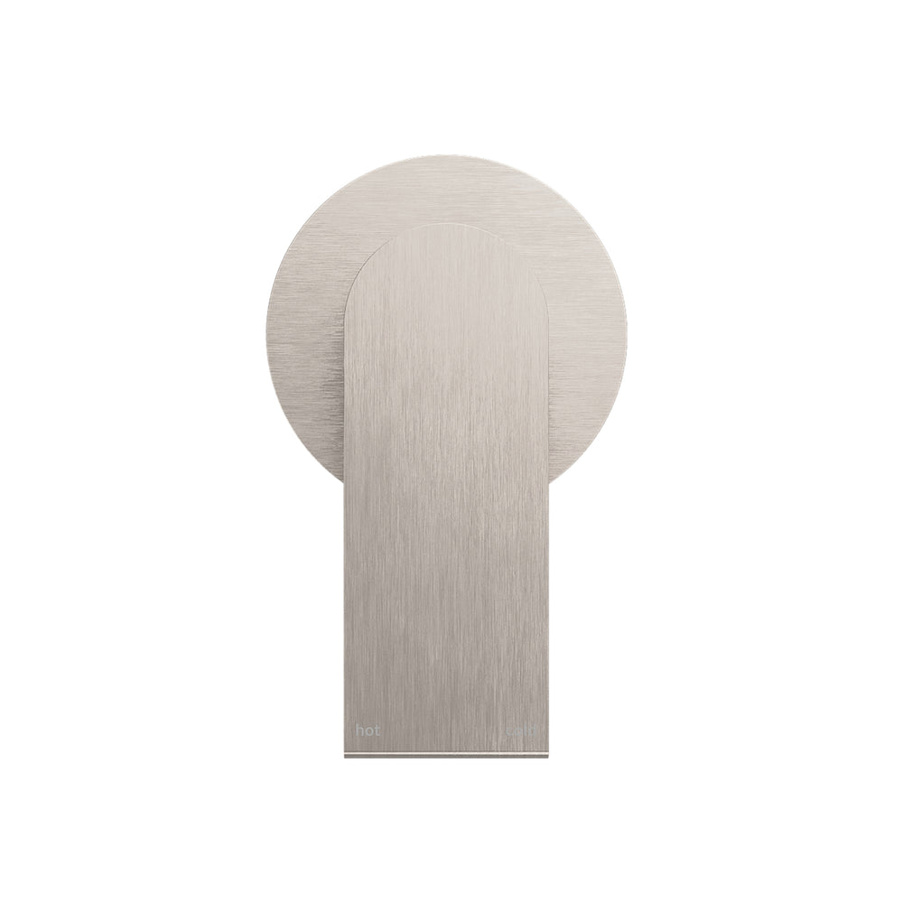 BIANCA SHOWER MIXER 80MM PLATE BRUSHED NICKEL (NR321511DBN)