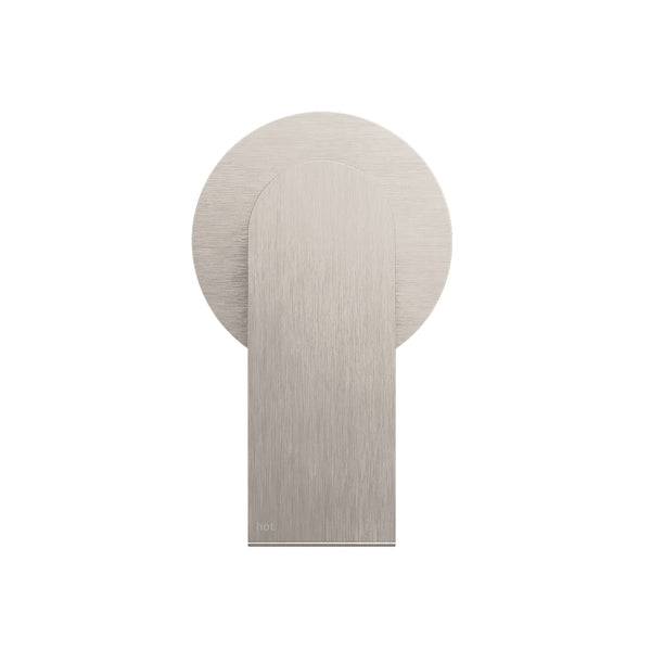 BIANCA SHOWER MIXER 80MM PLATE BRUSHED NICKEL (NR321511DBN)