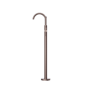 MECCA ROUND FREESTANDING MIXER WITH HAND SHOWER BRUSHED BRONZE (NR210903aBZ)