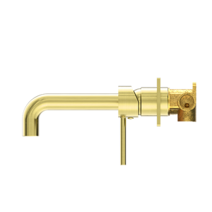 DOLCE WALL BASIN/BATH MIXER BRUSHED GOLD (NR250810BBG)