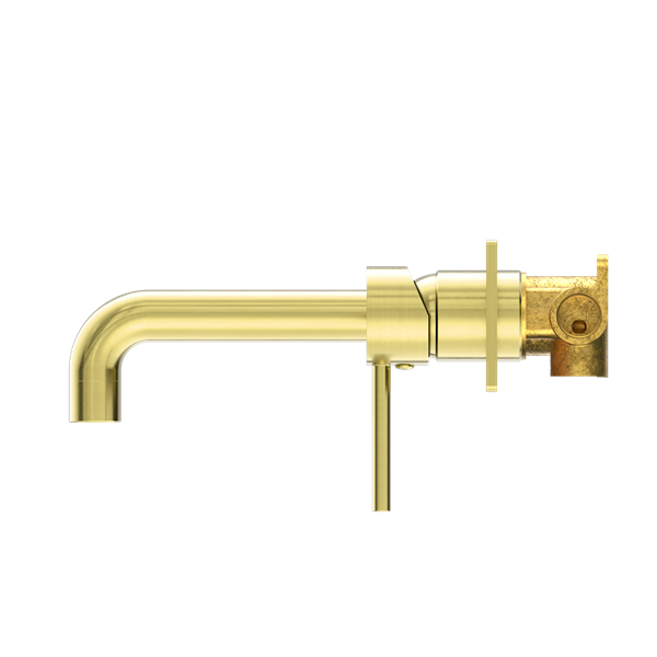DOLCE WALL BASIN/BATH MIXER BRUSHED GOLD (NR250810BBG)