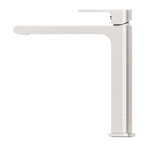 BIANCA MID TALL BASIN MIXER BRUSHED NICKEL (NR321501DBN)