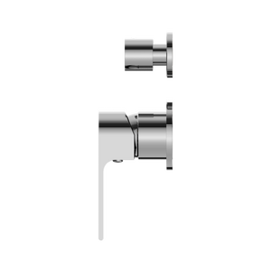 BIANCA SHOWER MIXER WITH DIVERTOR SEPARATE BACK PLATE CHROME (NR321511GCH)