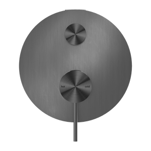MECCA SHOWER MIXER WITH DIVERTOR GUN METAL (NR221911AGM)