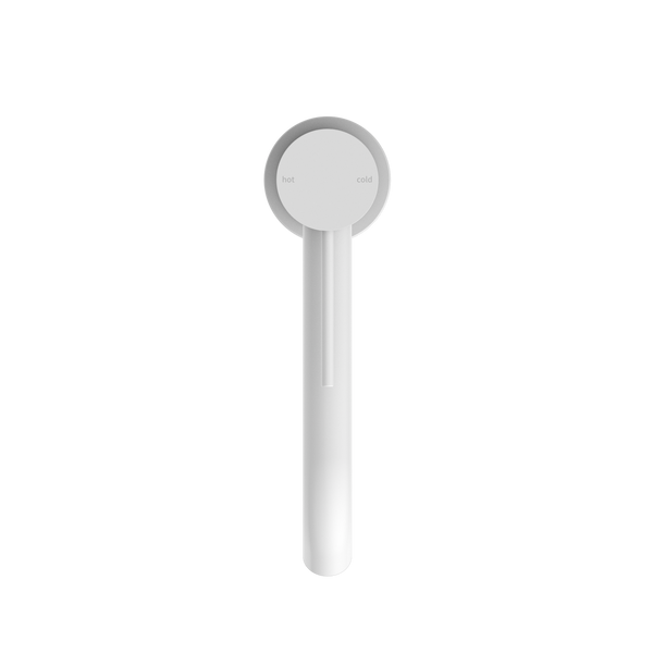 MECCA MID TALL BASIN MIXER MATTE WHITE (NR221901eMW)