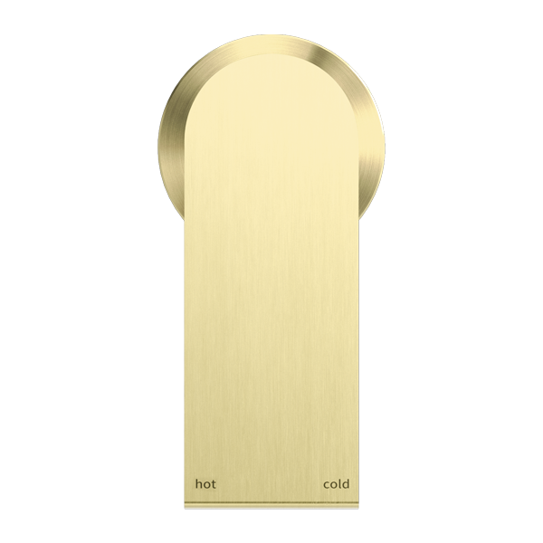 BIANCA SHOWER MIXER 60MM PLATE BRUSHED GOLD (NR321511HBG)