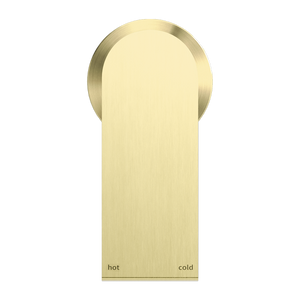 BIANCA SHOWER MIXER 60MM PLATE BRUSHED GOLD (NR321511HBG)