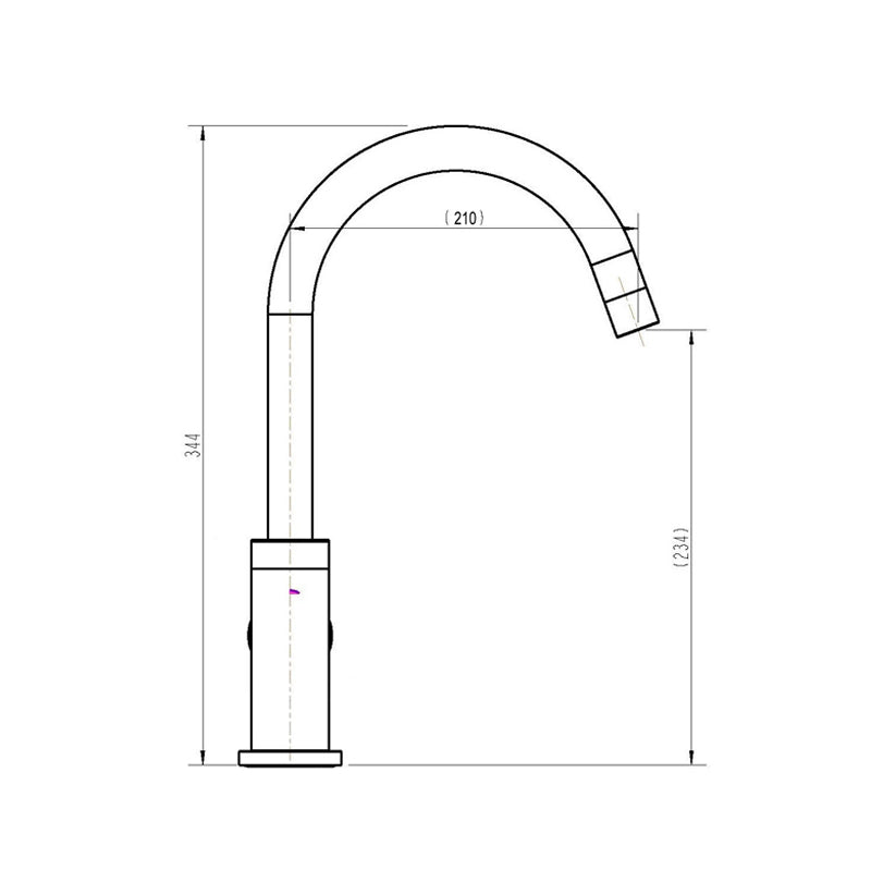 WT 6096CC  JESS Swivel Sink Mixer