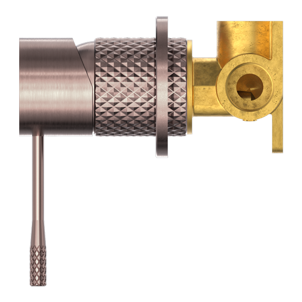 OPAL SHOWER MIXER 60MM PLATE BRUSHED BRONZE (NR251909HBZ)