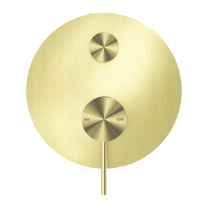 MECCA SHOWER MIXER WITH DIVERTOR BRUSHED GOLD (NR221911ABG)