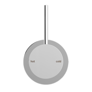MECCA SHOWER MIXER 60MM HANDLE UP PLATE CHROME (NR221911JCH)