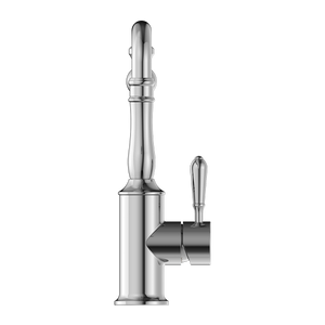 YORK KITCHEN MIXER HOOK SPOUT WITH METAL LEVER CHROME (NR69210702CH)