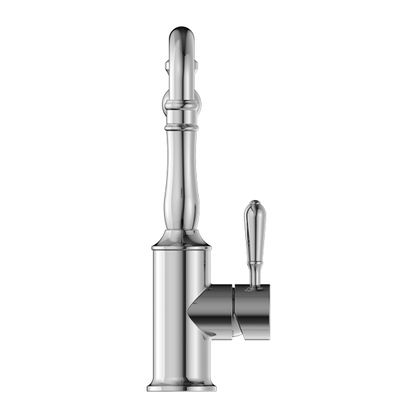 YORK KITCHEN MIXER HOOK SPOUT WITH METAL LEVER CHROME (NR69210702CH)