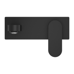 ECCO WALL BASIN/BATH MIXER MATTE BLACK (NR301310aMB)
