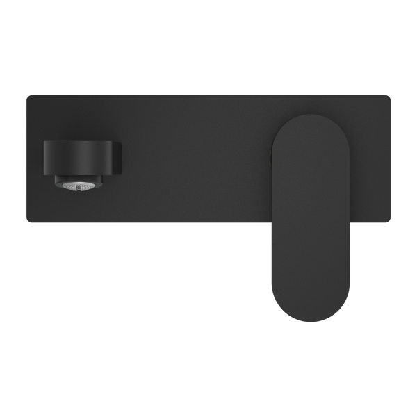 ECCO WALL BASIN/BATH MIXER MATTE BLACK (NR301310aMB)