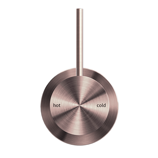 MECCA SHOWER MIXER 60MM HANDLE UP PLATE BRUSHED BRONZE (NR221911JBZ)