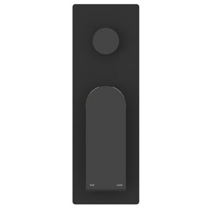 BIANCA SHOWER MIXER WITH DIVERTOR MATTE BLACK (NR321511AMB)