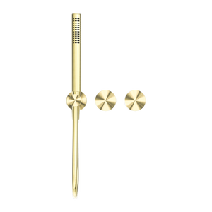 KARA PROGRESSIVE SHOWER SYSTEM SEPARATE PLATE BRUSHED GOLD (NR271903dBG)