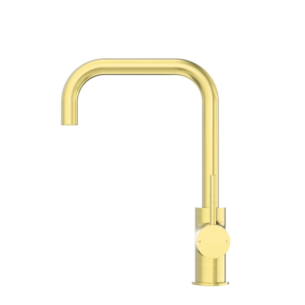 DOLCE KITCHEN MIXER SQUARE SHAPE BRUSHED GOLD (NR250806BG)