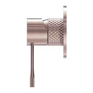 OPAL SHOWER MIXER 80MM PLATE BRUSHED BRONZE (NR251909BZ)