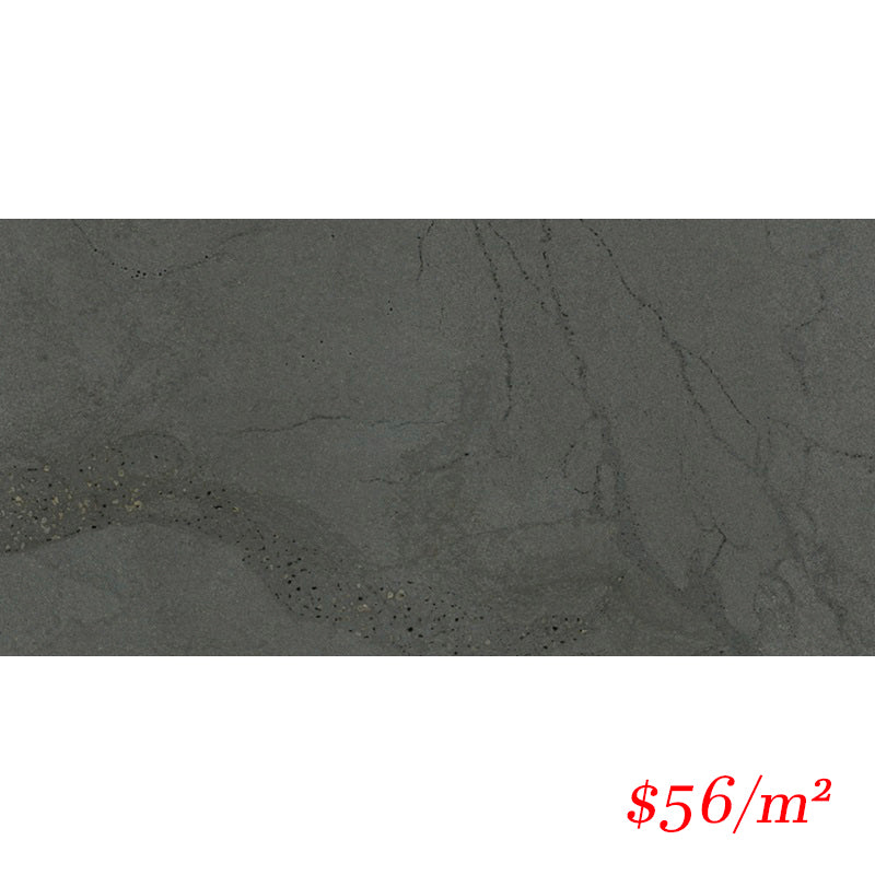 36BLSCHM CR363219 BLUESTONE CHARCOAL MATT 300X600MM