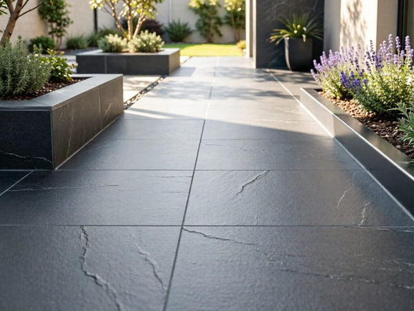GNS Tile 36BLSCHX CR363219W BLUESTONE CHARCOAL EXTERNAL 300X600MM