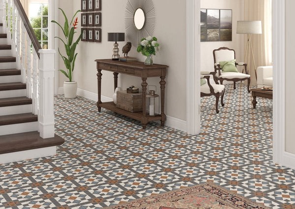 GNS Tile 3FEDCAM R10 (P3) 4 FEDERATION CANTERBURY MATT 316X316MM