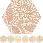 Victiles Tile 6OPPBEHD XG-6001-D OPPORTUNITY BEIGE HEXAGON DECOR 600X520MM