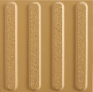 3TACYLB D232D-1 TACTILE PLUS SAFETY YELLOW DIRECTIONAL LINES 300X300