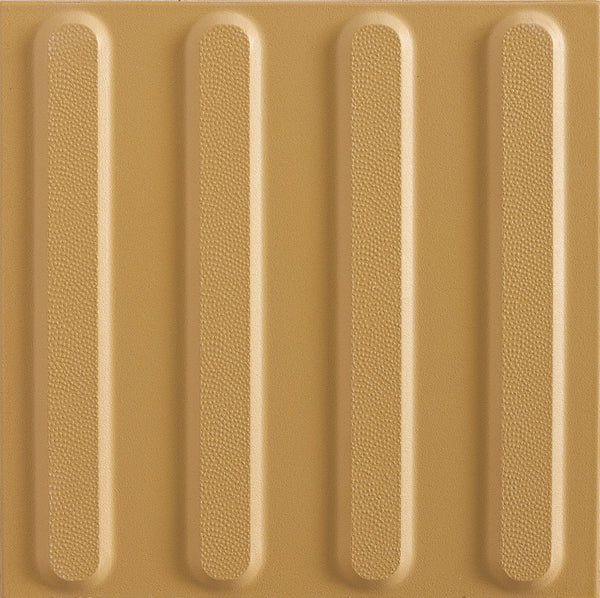 3TACYLB D232D-1 TACTILE PLUS SAFETY YELLOW DIRECTIONAL LINES 300X300