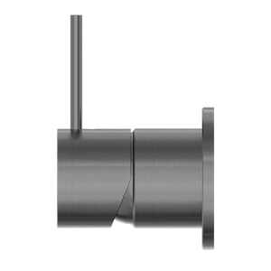 MECCA SHOWER MIXER 60MM HANDLE UP PLATE GUN METAL (NR221911JGM)