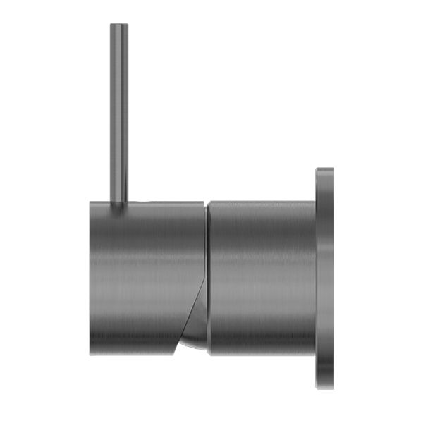 MECCA SHOWER MIXER 60MM HANDLE UP PLATE GUN METAL (NR221911JGM)