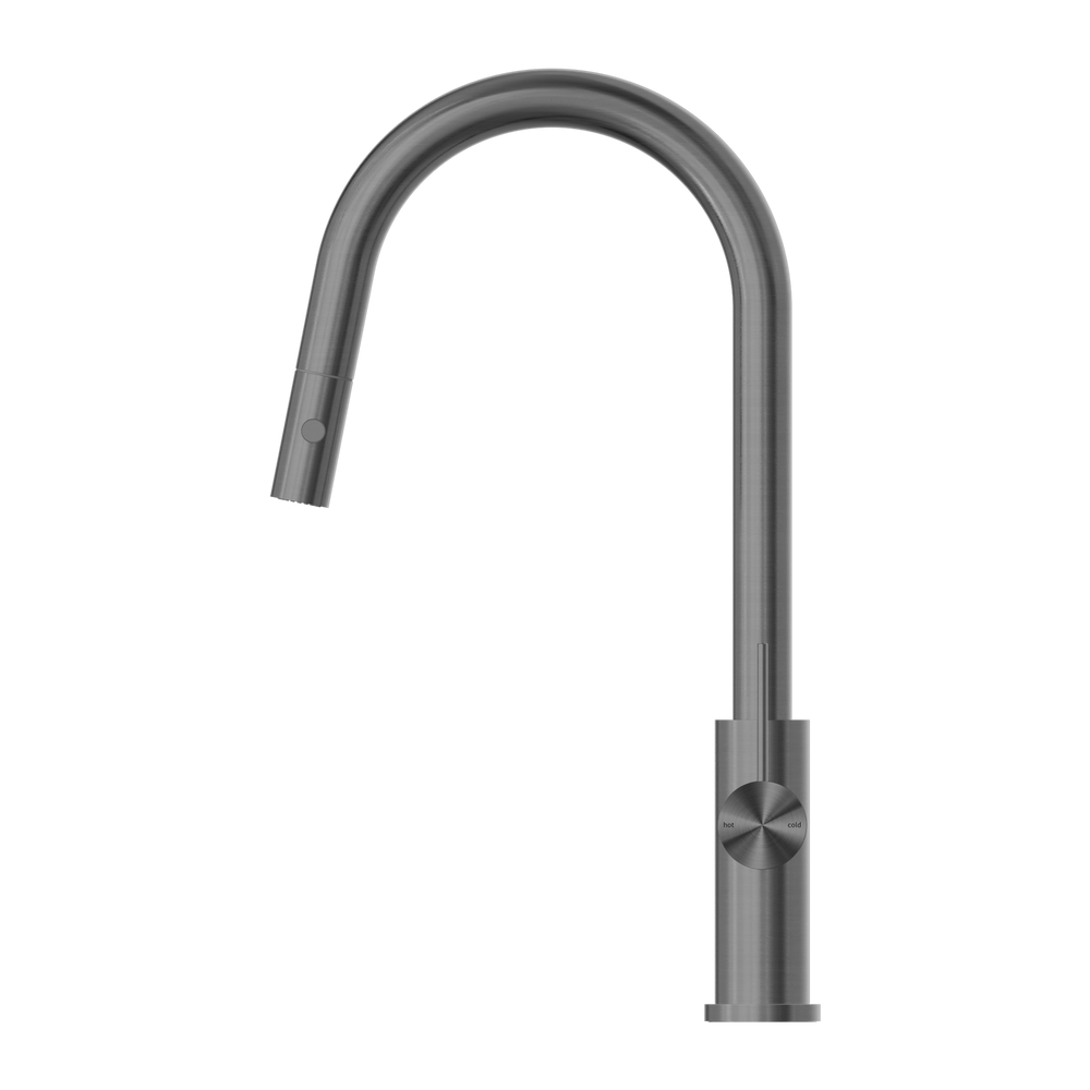 MECCA PULL OUT SINK MIXER WITH VEGIE SPRAY FUNCTION GUN METAL (NR221908GM)