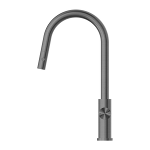 MECCA PULL OUT SINK MIXER WITH VEGIE SPRAY FUNCTION GUN METAL (NR221908GM)