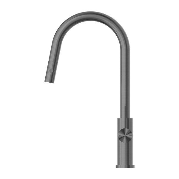 MECCA PULL OUT SINK MIXER WITH VEGIE SPRAY FUNCTION GUN METAL (NR221908GM)