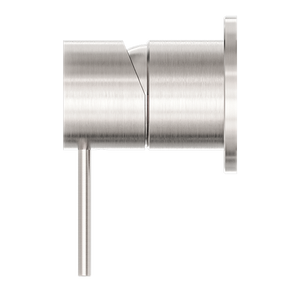 MECCA SHOWER MIXER 60MM PLATE BRUSHED NICKEL (NR221911HBN)