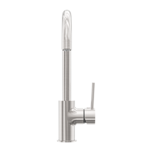 DOLCE KITCHEN MIXER GOOSENECK BRUSHED NICKEL (NR250807BN)