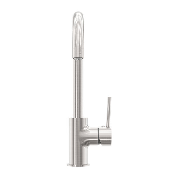 DOLCE KITCHEN MIXER GOOSENECK BRUSHED NICKEL (NR250807BN)