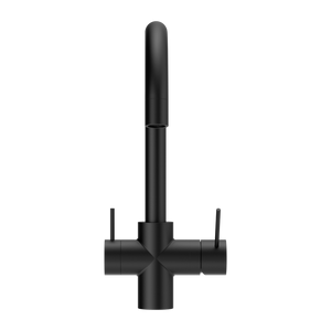 Mecca 3 Way Filtered Mixer Tap Matte Black (NR221907eMB)